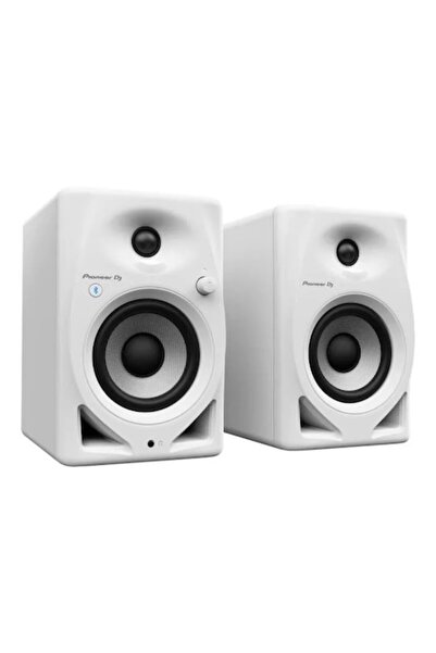 Pioneer Dj DM-40D-BT-W Pair Monitor Speakers, Bluetooth, 2 x 19 W, White