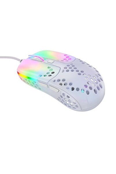 Xtrfy MZ1 Gaming Mouse, RGB, Translucent White