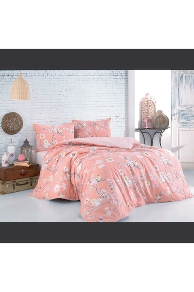 COLOUR COTTON Ranforce Bed Linen Set 240x220 cm, 2x 60x60 cm, Multicolor