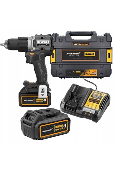 Dewalt Mașină de găurit/șurubelniță de 18 V cu 2 viteze și 2 baterii de 4 Ah ...