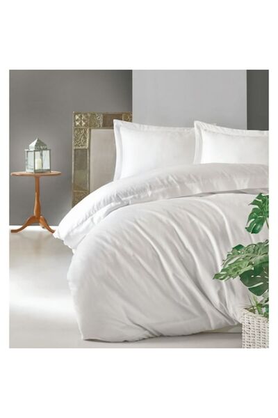 COLOUR COTTON set de lenjerie de pat, satin, 240x220 cm, 2 perne 60x60 cm, mu...