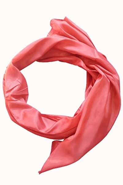 Lakshmi - Eșarfă de mătase, portocaliu cadmiu, 160 x 60 cm