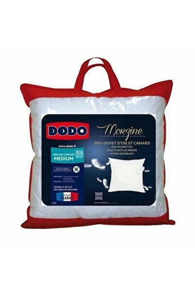 Dodo Pillow, 100% cotton, machine washable, white, 65 x 65 cm