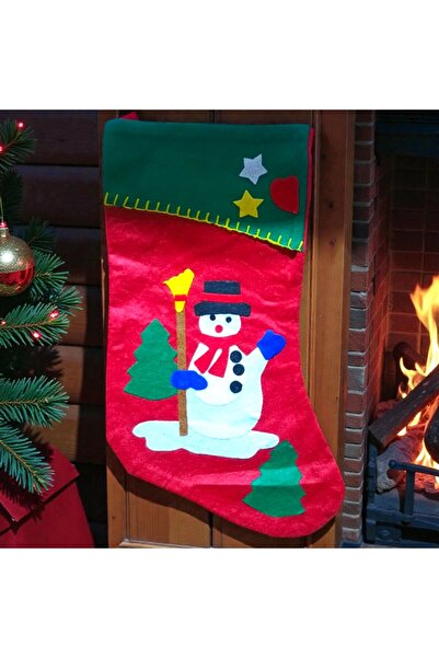 Kuzey جوارب نويل مع تمثال رجل الثلج الأحمر، زينة عيد الميلاد، ديكور عيد الميل...