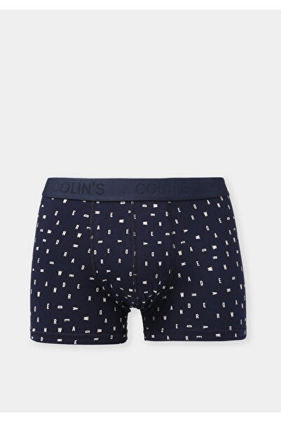Colin's Modern Fit Printed Men's Navy Blue Boxers