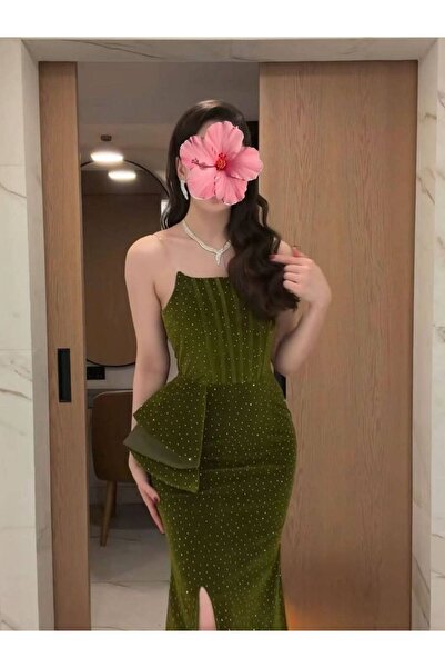 LAHFH olive winter dress