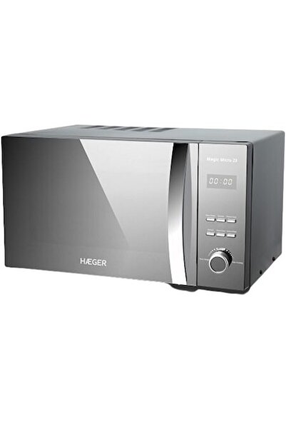 HAEGER Cuptor cu microunde MAGIC MW-80B.008A, 800 W, 24 L, Argintiu