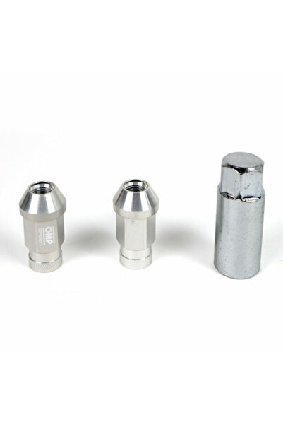 OMP Set piulițe, 40 mm M14 x 1,50, 20 buc, argintii