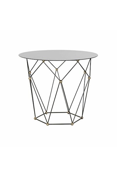 DKD Home Decor Masă de cafea, DKD Home Decor, Metal, Auriu, 70 x 70 x 60 cm