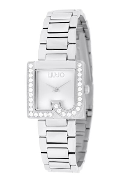 Liu Jo stainless steel watch with crystals, Silver