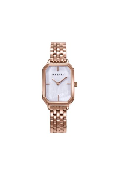 Viceroy Ceas de damă 401288-07, 24mm, cuarț, 3 ATM, roz