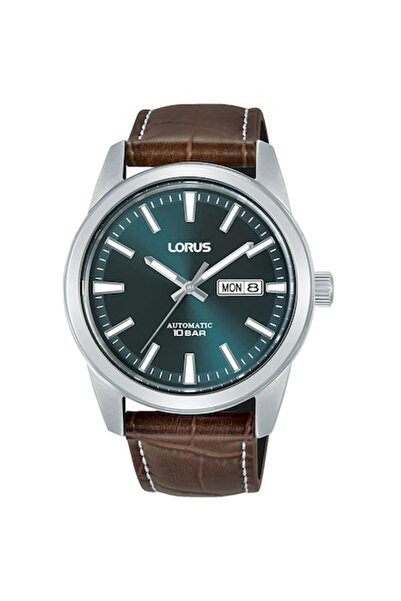 Lorus Ceas bărbătesc clasic RL497BX9, automat, 42mm, cadran albastru, curea d...