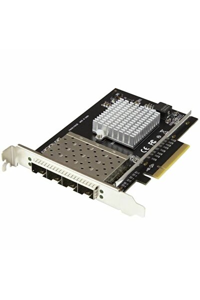 startech Placă de rețea PEX10GSFP4I, PCI Express 3.0, SFP+, LED, Negru, 15mm