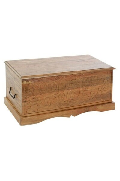 DKD Home Decor Cufar Lemn de salcam colonial 90 x 40 x 40 cm