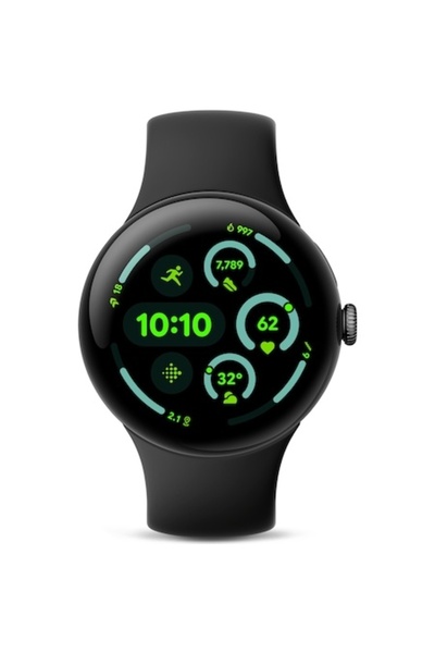Google Ceas inteligent Pixel Watch 3, 45 mm, Obsidian