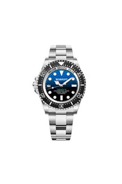 Bobroff Ceas bărbătesc BF0003i (42 mm) oțel inoxidabil argintiu albastru