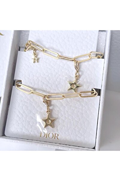 Jadi Gallery سلسلة ذهبية بحزام نجمة من ديور