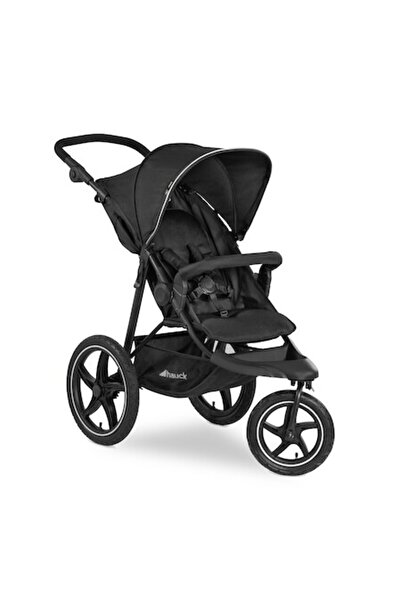 HAUCK Cărucior Runner 2 Black cu UPF 50+, Negru
