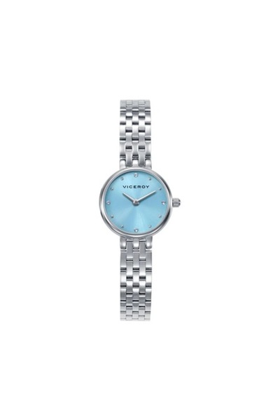 Viceroy Ceas de damă 41148-37, cuarț, 30 mm, argintiu