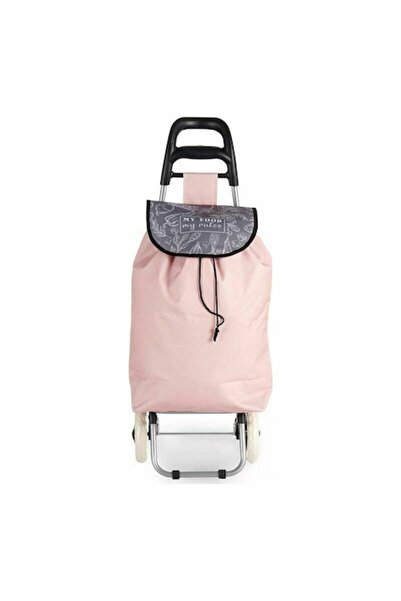 kinvara Set de 10 cărucioare, metal și plastic, roz, 3,3 L, 20 x 95 x 34 cm