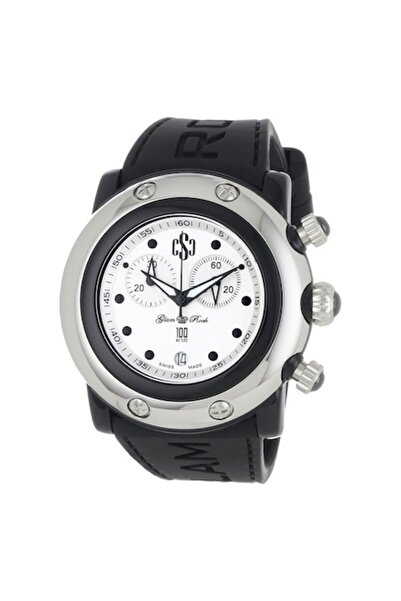 Glam Rock Men's Chronograph Watch GR62116, Black
