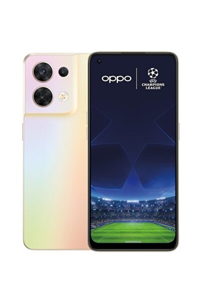 OPPO Reno8, Dual SIM, 256GB, 8GB RAM, 5G, Auriu strălucitor