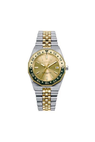 Viceroy Ceas de damă 42452-20, 34 mm, cuarț, 10 atm, argintiu/auriu