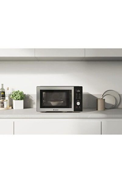 Candy CMCA29EDLB Microwave Oven, 29 L, 1000 W, Stainless Steel Black/Silver