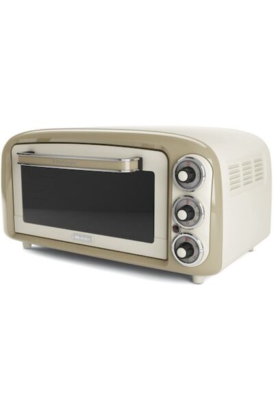 ARIETE Vintage Mini Oven, Beige, 18 Liters