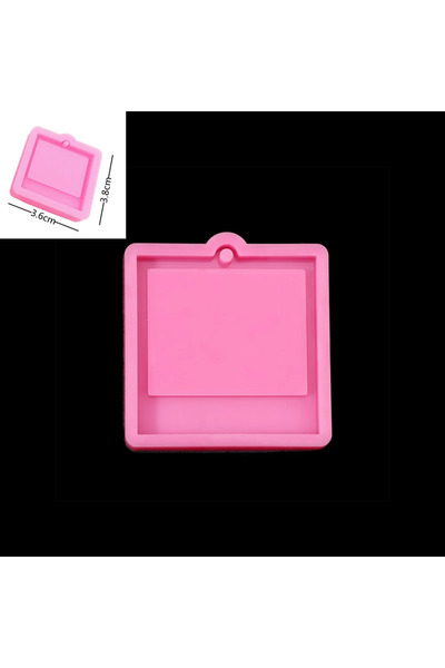 Choice1 قالب S لإطار الصورة من الراتينج الإيبوكسي على شكل سلسلة مفاتيح على شك...