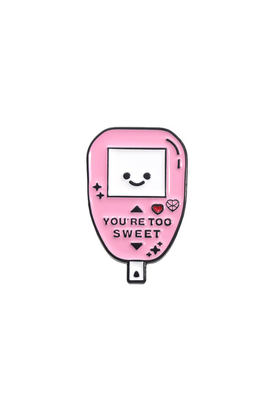 Choice QHXZ2119 دبوس مينا "أنتِ حلوة جدًا" دبوس ياقة ممرضة إكسسوارات حقيبة مد...