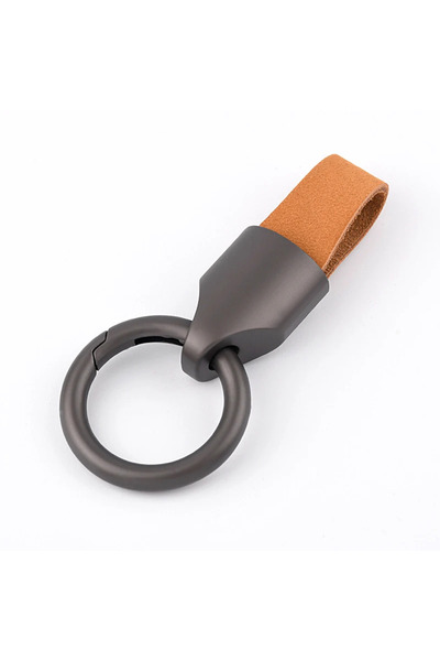 Choice سلسلة مفاتيح جديدة مصنوعة من جلد البقر للنساء والرجال حزام الخصر مشبك ...