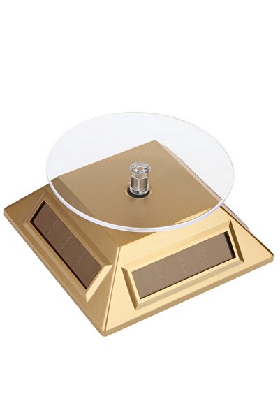 Choice لوحة عرض مجوهرات تعمل بالطاقة الشمسية باللون الذهبي مع سوار ساعة وخرز ...