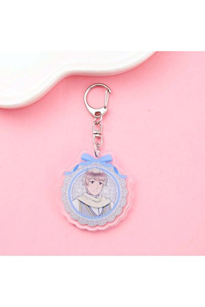 Miniso سلسلة مفاتيح أكريليك هيتاليا بطول 5 سم، 10 شخصيات أنمي، إكسسوارات كلاسيكية شهيرة، حقيبة ظهر، حقيبة ظهر