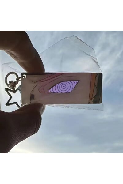 Miniso سلسلة مفاتيح ناروتو-6 أنمي نينجا أكريليكية بأشعة الشمس وأوتشيها وإيتاش...