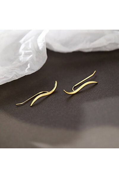 Choice ES0683 Foxanry أقراط هندسية بخطوط بسيطة للنساء والفتيات موضة جديدة إبد...