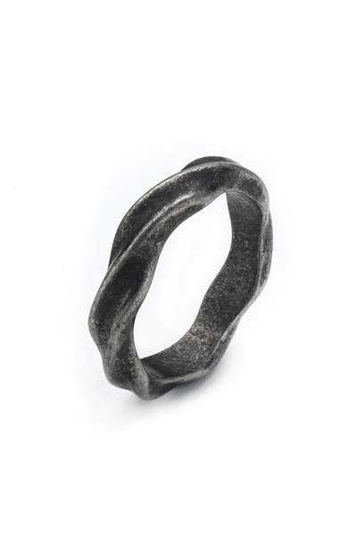 Choice 11 نمط أزياء البانك 316L الفولاذ المقاوم للصدأ موبيوس خواتم القوطية خم...