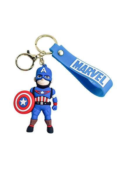 Miniso 1 قطعة KC4203 ديزني مارفل المنتقمون سلسلة مفاتيح من مادة البولي فينيل ...