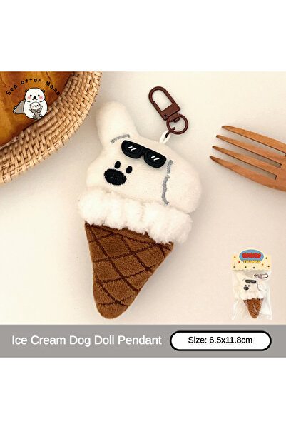 Choice أفخم B 1/5 قطعة قلادة أفخم لطيفة على شكل حيوان الآيس كريم قلادة حقيبة ...