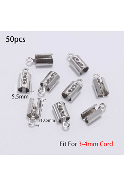 Choice فولاذ 4 مم 30/50 قطعة من أسلاك حبل ذهبية من الفولاذ المقاوم للصدأ مع أ...