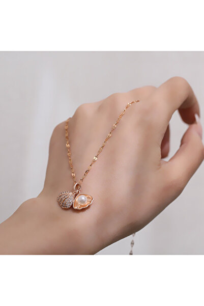 Choice NC23Y0281-2 قلادة صيفية أنيقة من الكريستال والزركون واللؤلؤ الصناعي لل...