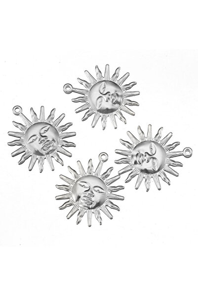 Choice قلادة شجرة جوز الهند من الفولاذ المقاوم للصدأ باللون الذهبي مكونة من 5...