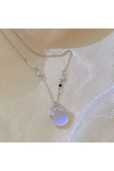 Choice قلادة YB4126-1 Y2k على شكل قلب على شكل يراعة للنساء من تايد بالاس ريترو جنتل إميتيشن مونستون كول