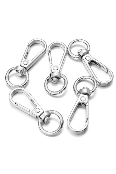 Choice 16x41mm 10pcs Rhodium 10Pcs/Lot Metal Bags Buckle Swivel Lobster Clasp...