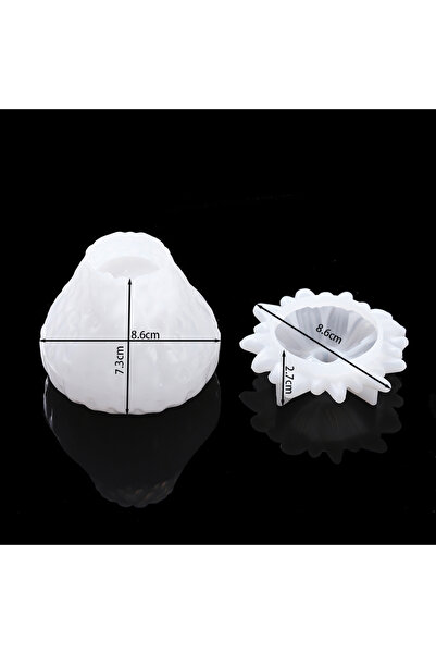 Choice قالب تخزين DIY قالب راتنج إيبوكسي كريستالي صندوق تخزين الفراولة وعاء تخزين الفاكهة مرآة سيليكون M