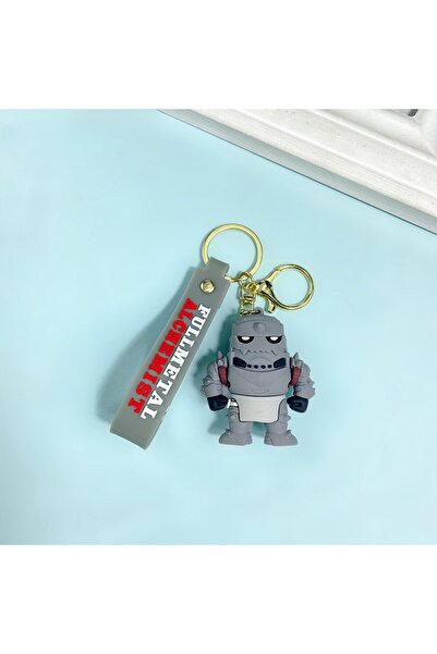 Choice سلسلة مفاتيح كرتونية إبداعية من الفولاذ بطول 6 سم، سلسلة مفاتيح عصرية ...