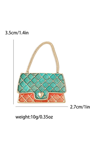 Choice دبابيس يد من المينا Green2898 للنساء، دبابيس حقائب السيدات، هدايا حفلا...