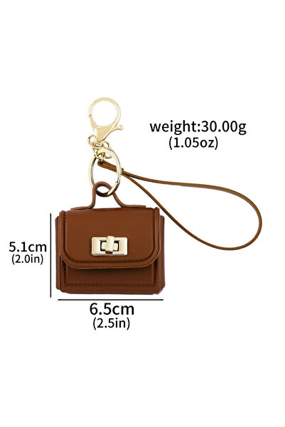Choice BG00079-06 Creative Mini Leather Hangbag Bag Hanging Decoration Versat...