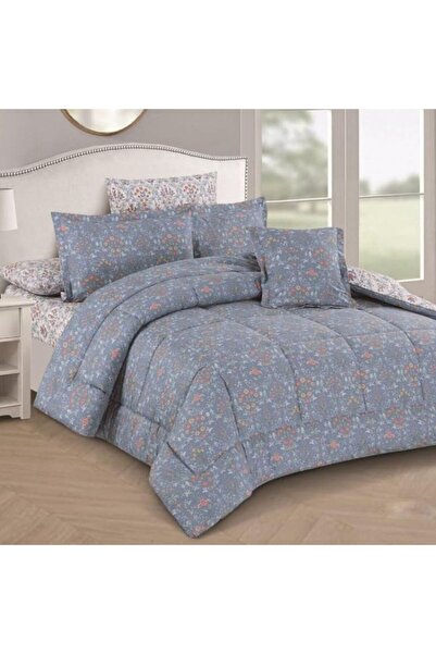 Reiashn Floral rose pattern bedspread, 100% cotton, summer double size