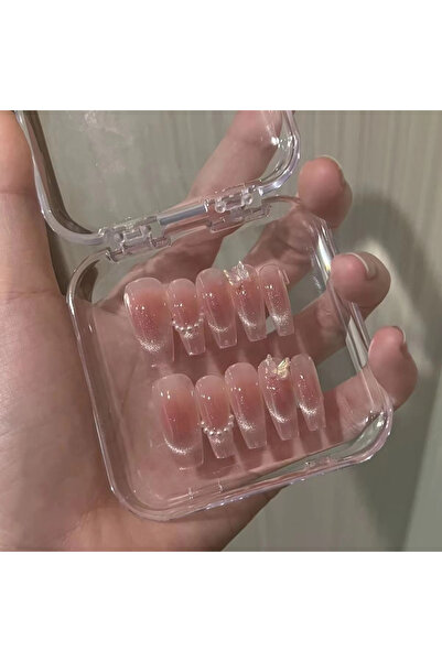 Choice ZTWXHDMY-S 10 قطع من أظافر الفراشة المزيفة المصنوعة يدويًا والمُعالجة ...